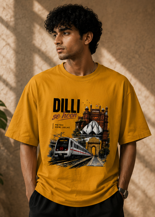 Dilli Se Hoon Oversized T-Shirt