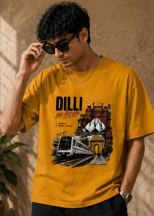 Dilli Se Hoon Oversized T-Shirt