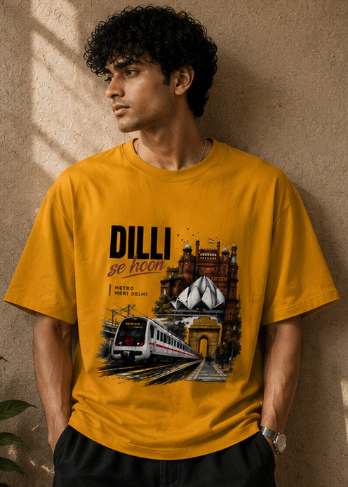 Dilli Se Hoon Oversized T-Shirt
