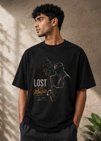 Music Oversized Classic T-Shirt