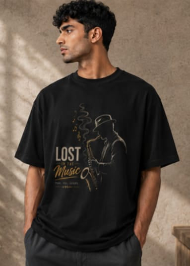 Music Oversized Classic T-Shirt